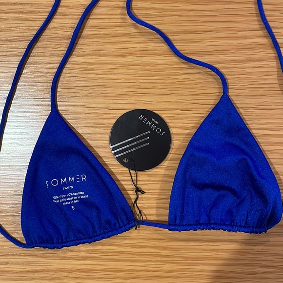 Sommer Swim Olympus Kaia Top and Milla Tie Side Bottoms NWT. Size small. - Picture 2 of 5